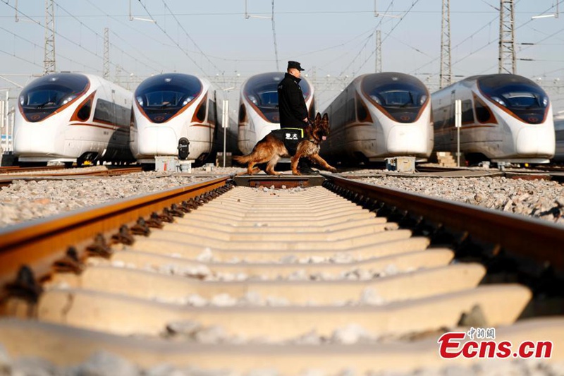 Beijinger Polizei erh?ht die Bahnsicherheit für bevorstehende Reisezeit