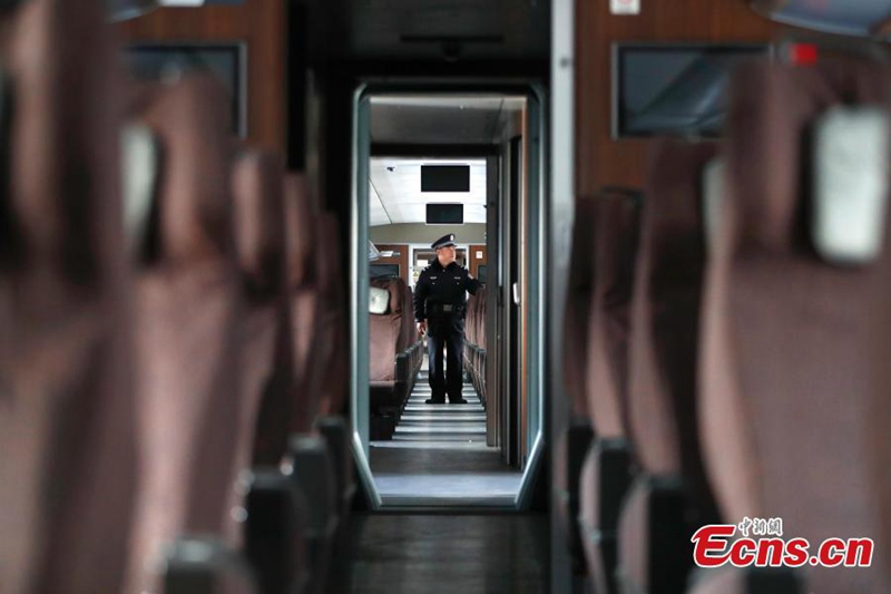 Beijinger Polizei erh?ht die Bahnsicherheit für bevorstehende Reisezeit