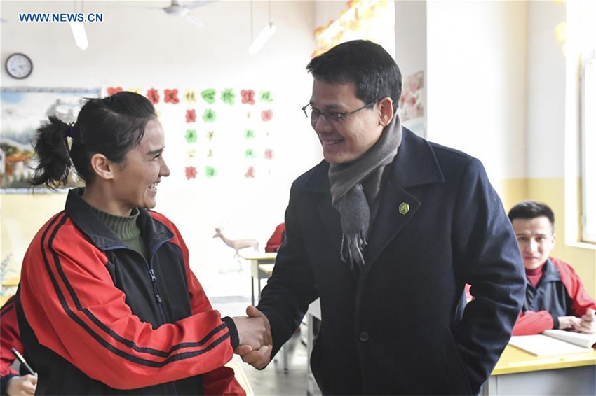 Führende UN-Diplomaten aus acht L?ndern besuchen Xinjiang