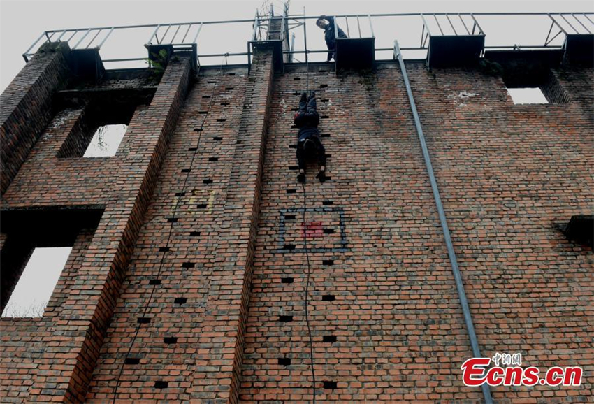 SEK-Polizistinnen zeigen Ihr K?nnen anl?sslich des Weltfrauentags