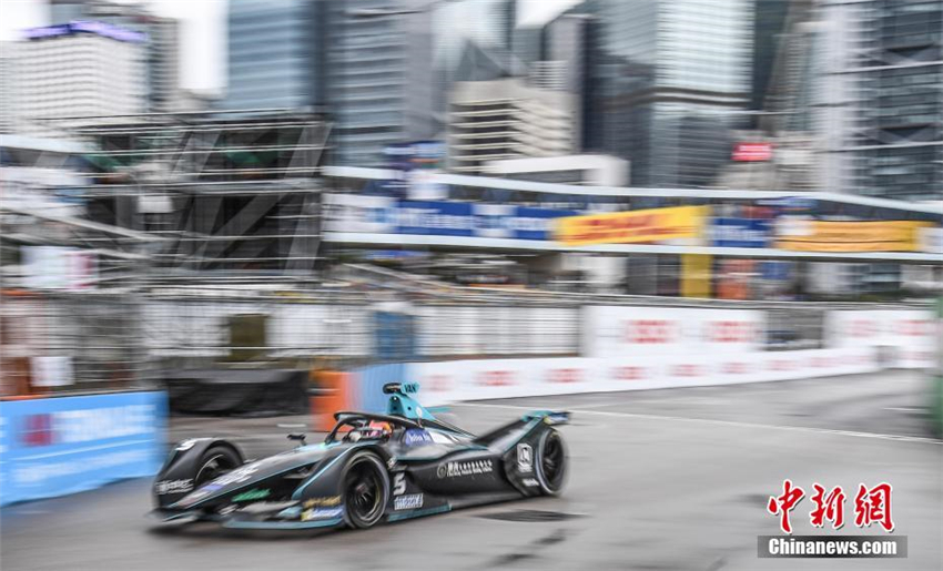 Mehrere Unf?lle bei Formel E in Hongkong