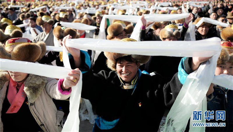 Tibet feiert 60 Jahre demokratische Reformen