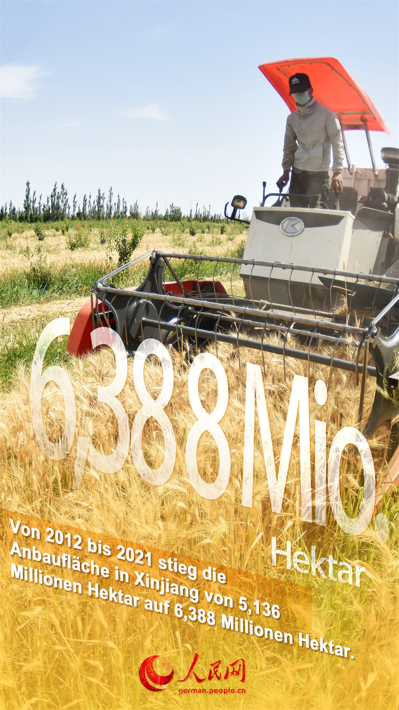 Von 2012 bis 2021: Die Ver?nderungen in Xinjiang