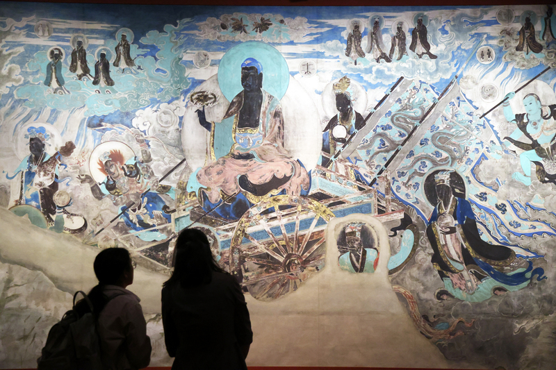 Dunhuang-Kunstausstellung in Shanghai