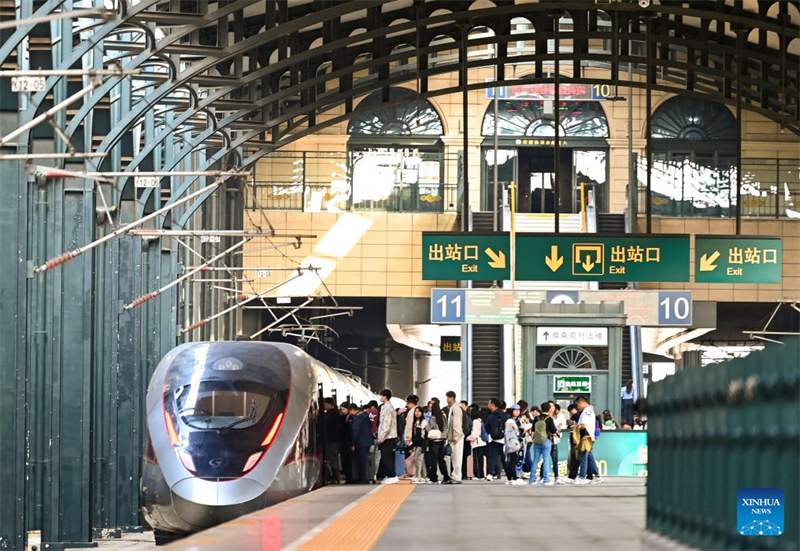 China erwartet 175 Millionen Bahnreisen zum Nationalfeiertag