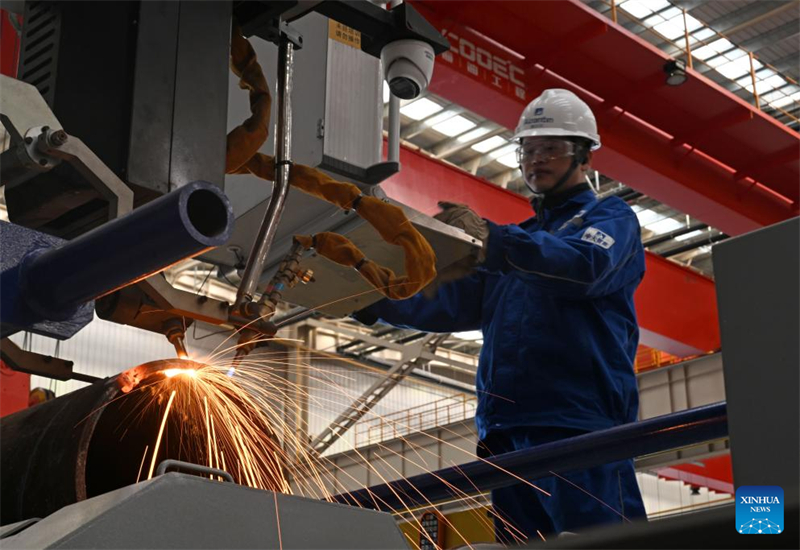 Chinas erste ?Smart Factory“ für Offshore-?l- und -Gasanlagen voll betriebsbereit