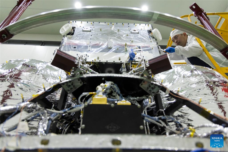 SMILE-Satellit startet Richtung Europa