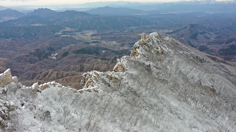 Winterzauber an der Gro?en Mauer von Jinshanling