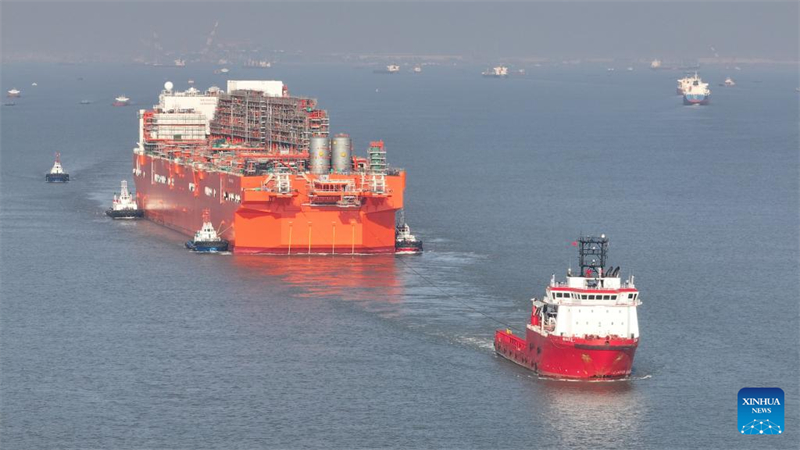 Erste chinesische FLNG-Gro?anlage zieht von Nantong nach Zhoushan