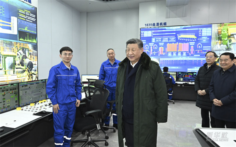 Xi Jinping inspiziert Stahlproduzenten im Nordosten Chinas