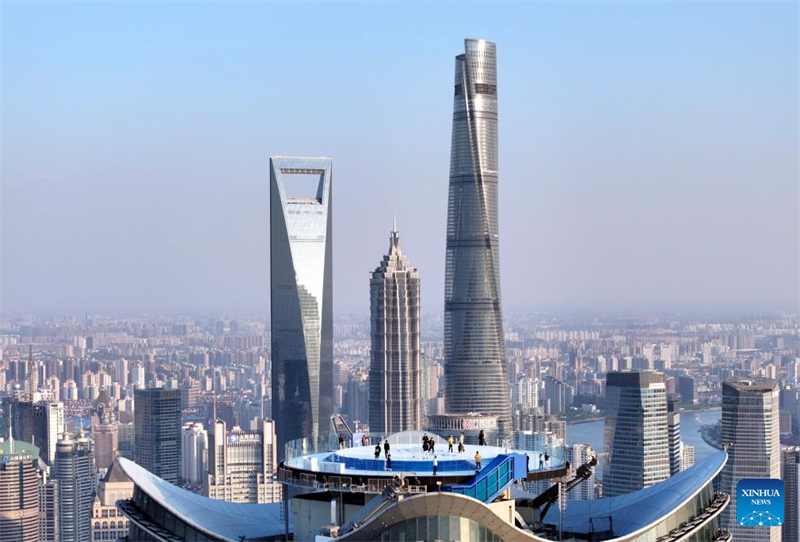 Aussichtsplattform auf White Magnolia Plaza in Shanghai er?ffnet