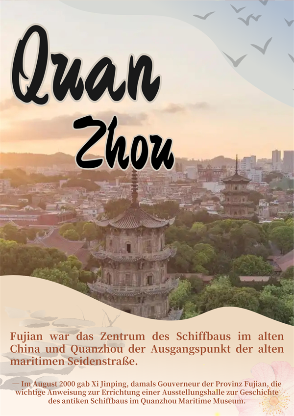 Xi Jinping sorgt sich um den Schutz des Kultur- und Naturerbes in Fujian