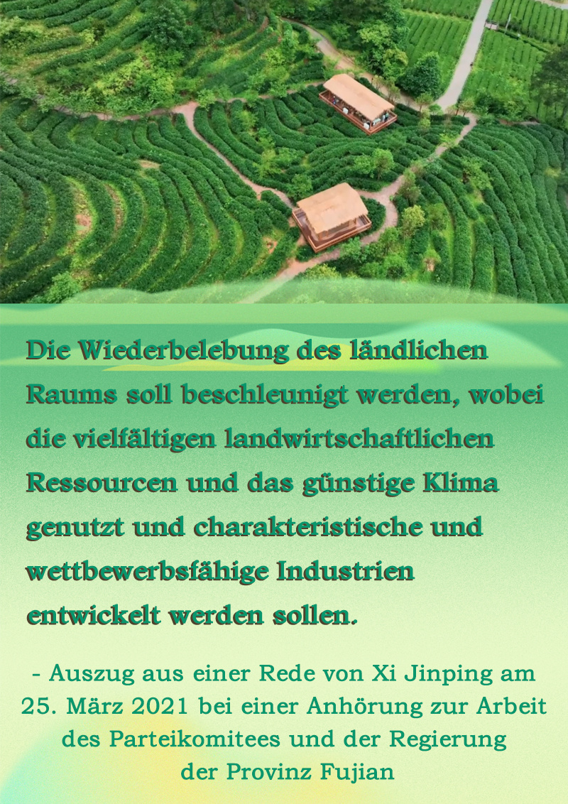 Aussagen von Xi Jinping über den Weg zur l?ndlichen Wiederbelebung in Fujian