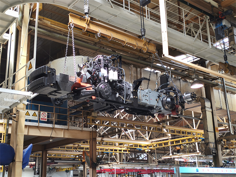 China YTO: Alle drei Minuten l?uft ein Traktor vom Band