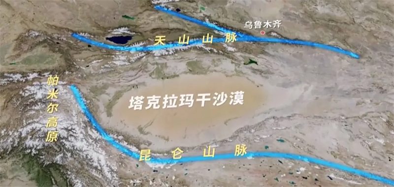 100.000 Rosen erblühen am Rand der Taklamakan-Wüste