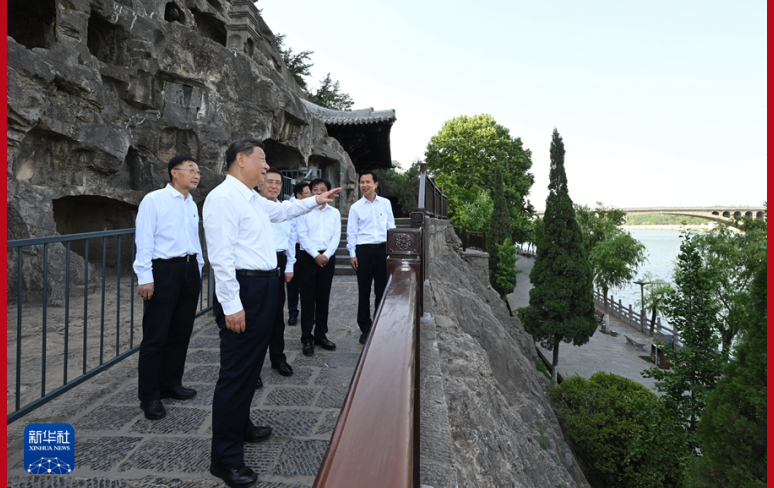 Xi Jinping besichtigt zentralchinesische Stadt Luoyang