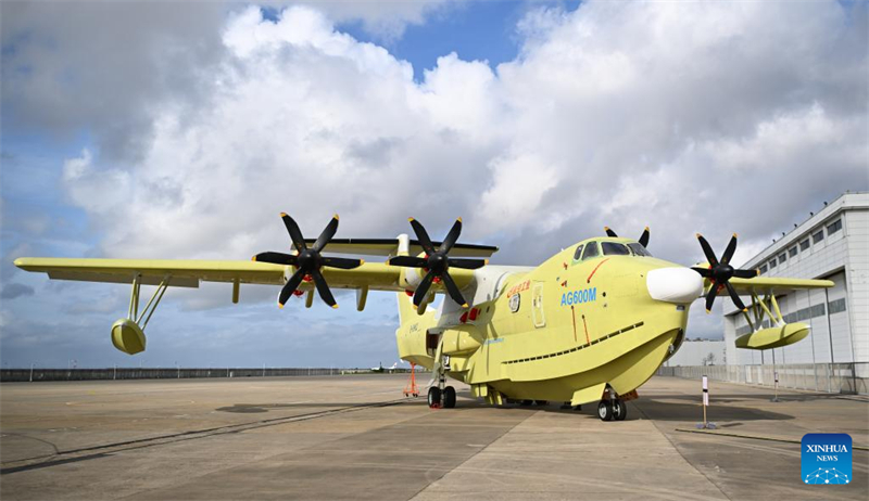 Chinas Amphibienflugzeug AG600 erh?lt grünes Licht für Massenproduktion