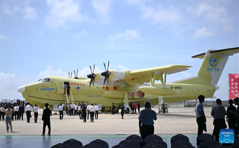 Chinas Amphibienflugzeug AG600 erh?lt grünes Licht für Massenproduktion