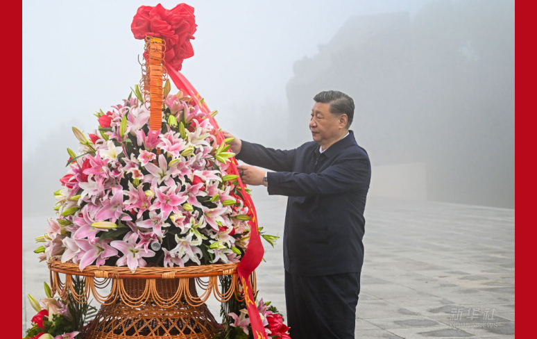 Xi Jinping würdigt M?rtyrer im Widerstandskrieg gegen die japanische Aggression