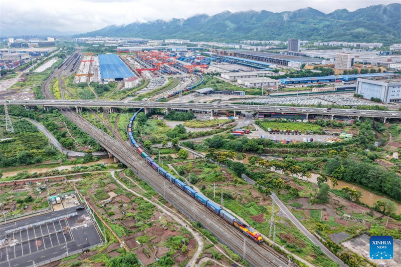 Chongqing verzeichnet in den ersten 8 Monaten des Jahres 2025 einen robusten Güterzugverkehr nach Zentralasien