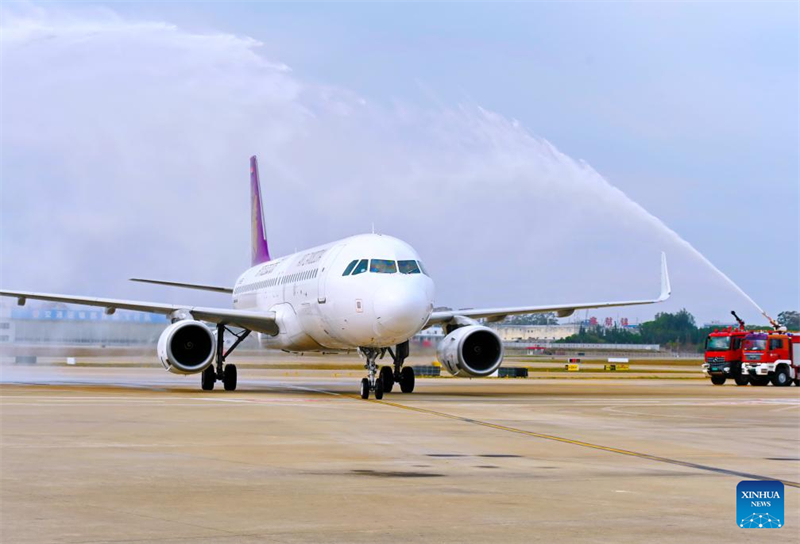 Fujians erster Flug mit fünfter Luftverkehrsfreizügigkeit offiziell gestartet