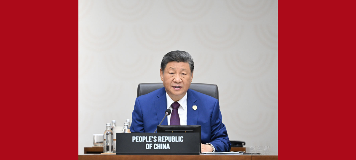 Xi Jinping legt Drei-Punkte-Vorschlag für nachhaltige und bessere Zukunft im asiatisch-pazifischen Raum vor