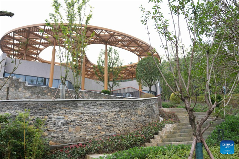 Neue Basis für Naturschutz und Forschungszentrum für Riesenpandas geht in Probebetrieb