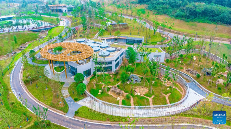 Neue Basis für Naturschutz und Forschungszentrum für Riesenpandas geht in Probebetrieb