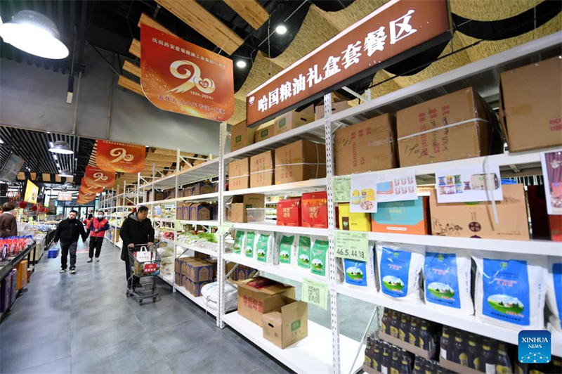 China-Europa-Güterzug wandelt Xi'an in einen modernen internationalen Handels- und Logistikstandort um